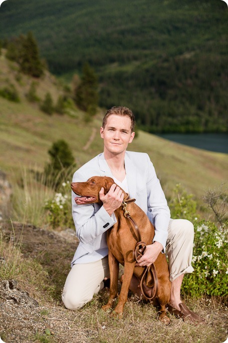 Vernon-engagement-photographer_lake-horse_07_by-Kevin-Trowbridge