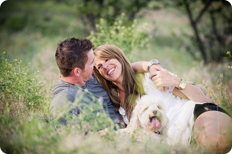 Okanagan-Lake-engagement-session_fun-couple-field-dog-wine07_by-Kevin-Trowbridge