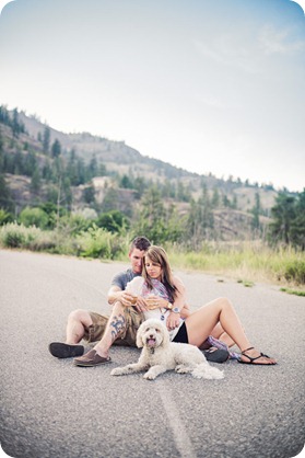 Okanagan-Lake-engagement-session_fun-couple-field-dog-wine20_by-Kevin-Trowbridge