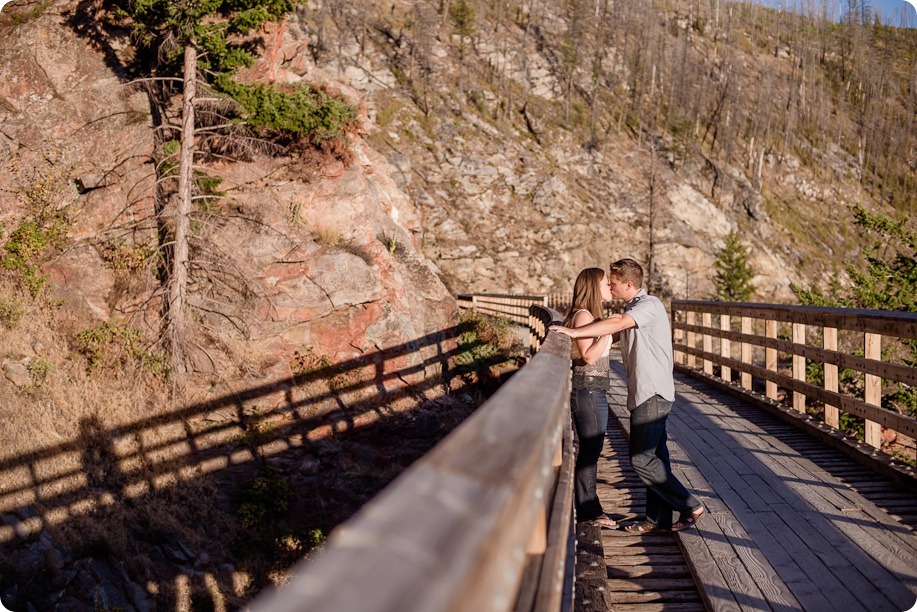 Myra-Canyon-engagement-Kelowna-train-tressles-cruiser-bikes33_by-Kevin-Trowbridge