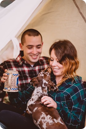 Okanagan-engagement-session_camping-lake-portraits_dog-tent-coffee-campfire_09_by-Kevin-Trowbridge