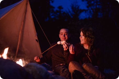 Okanagan-engagement-session_camping-lake-portraits_dog-tent-coffee-campfire_122_by-Kevin-Trowbridge