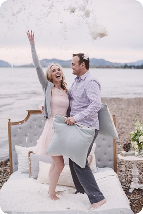 Kelowna-engagement-session_bed-on-the-beach_pillow-fight_lake-portraits_vintage-origami_53_by-Kevin-Trowbridge