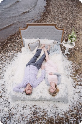 Kelowna-engagement-session_bed-on-the-beach_pillow-fight_lake-portraits_vintage-origami_72_by-Kevin-Trowbridge