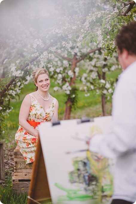 Kelowna-engagement-session_orchard-blossom_croquet-portraits_vintage-floral-dress_21_by-Kevin-Trowbridge