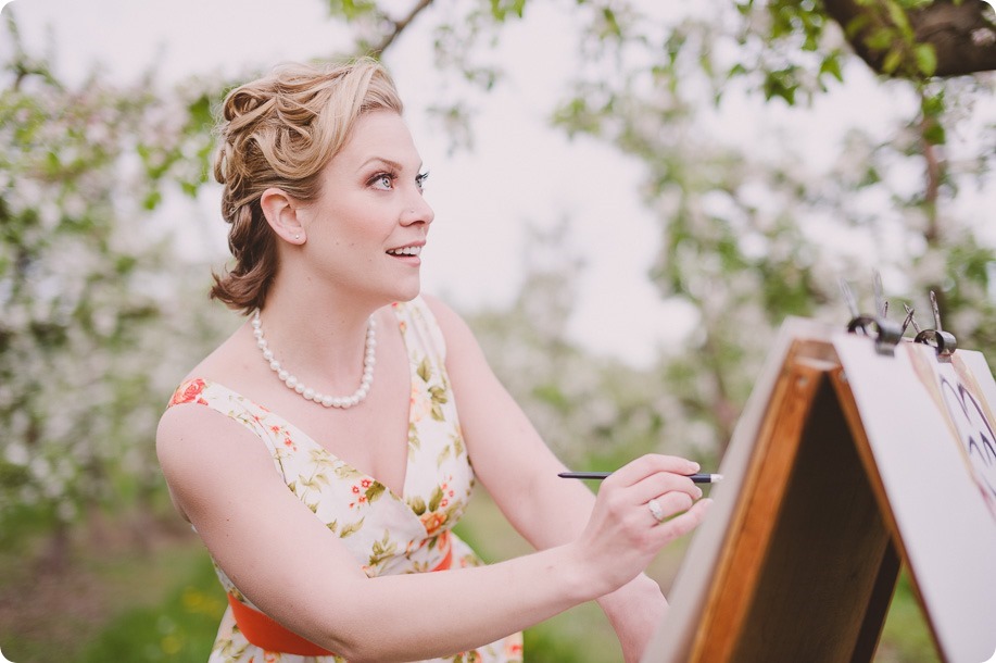 Kelowna-engagement-session_orchard-blossom_croquet-portraits_vintage-floral-dress_27_by-Kevin-Trowbridge