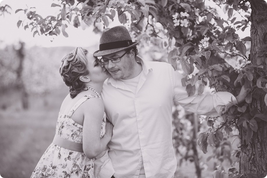 Kelowna-engagement-session_orchard-blossom_croquet-portraits_vintage-floral-dress_41_by-Kevin-Trowbridge