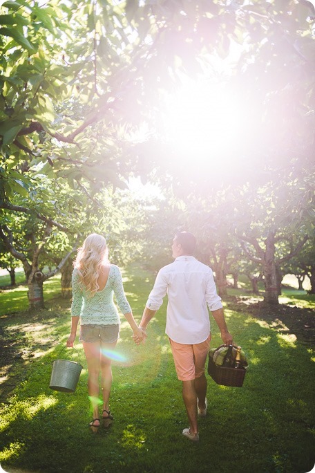 Kelowna-wedding-photographer_Cherry-orchard-engagement_dog-sunset-champagne_185513_by-Kevin-Trowbridge