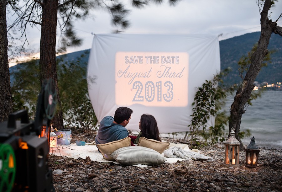 Canadian Inspired Engagement Photoshoot in Okanagan Centre BC