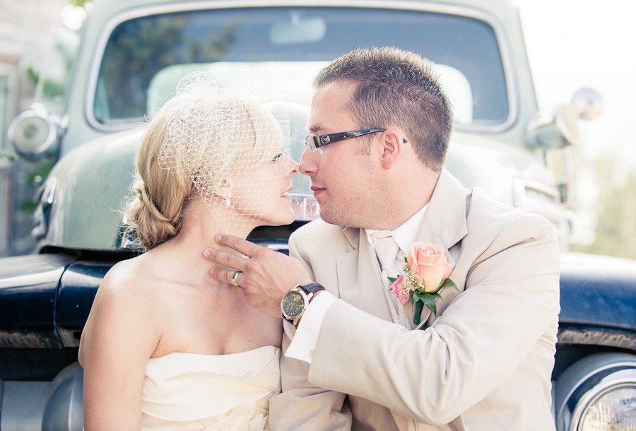 Charming Vintage Wedding at Summerhill Winery in Kelowna, BC