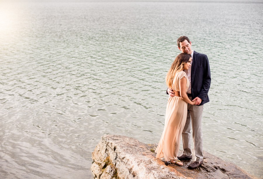 Serene Autumn Engagement Session at Kaloya Park, Oyama BC