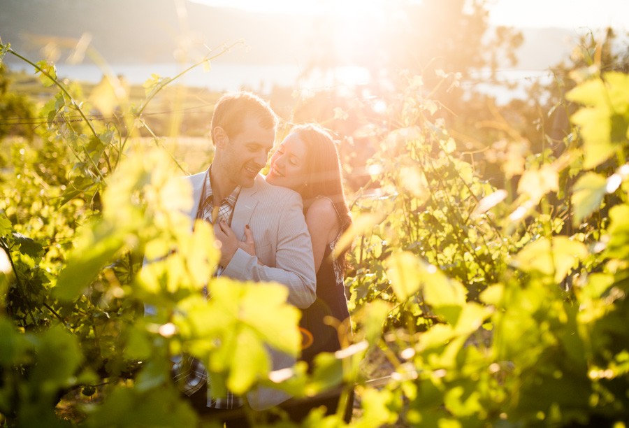 Long Days of Summer: Beach Family Photoshoot and Winery Engagement Session in Naramata, BC
