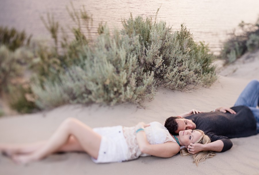 Sand, Sun, & Sagebrush: Dreamy Desert Engagement Session in Osoyoos, BC