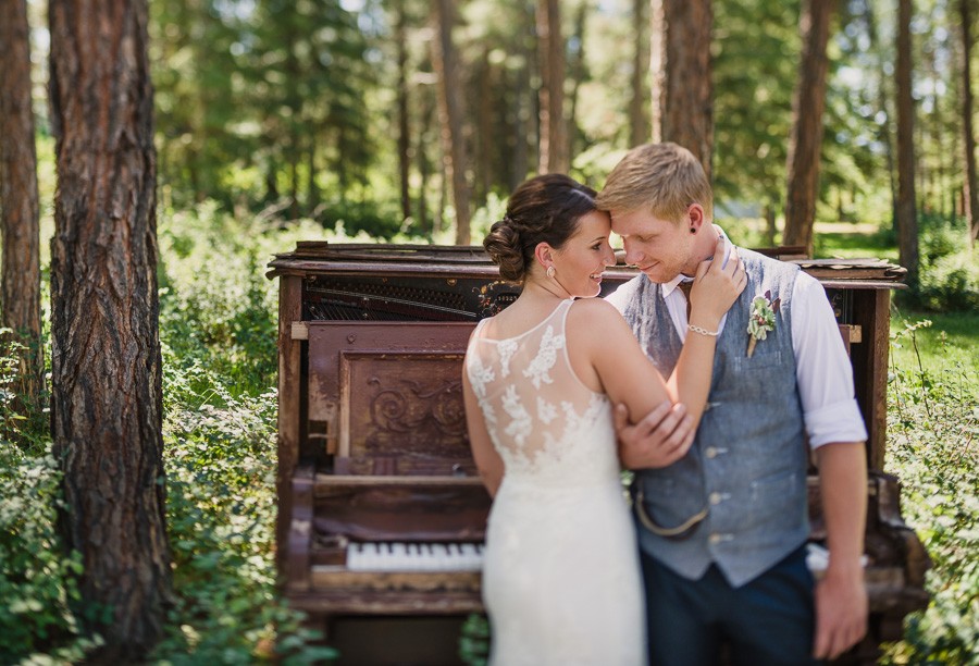 Vintage Indie Wedding at Summerhill Winery in Kelowna, BC