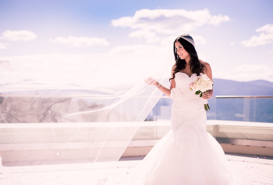 Glamorous Summer Wedding at Sparkling Hill Resort in Vernon, BC