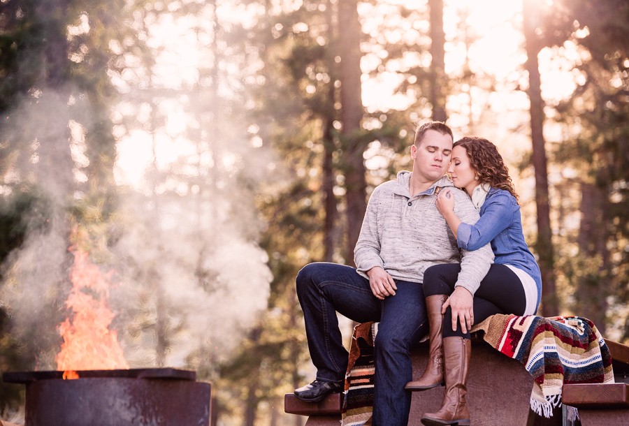 Fall Engagement Session at Fintry Provincial Park