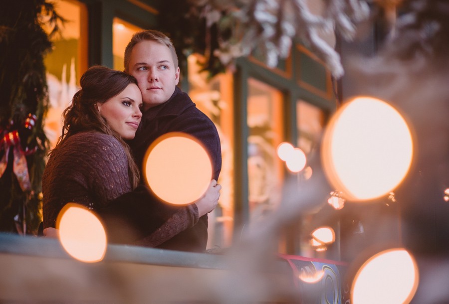 Winter Engagement Session at Silver Star Mountain Resort