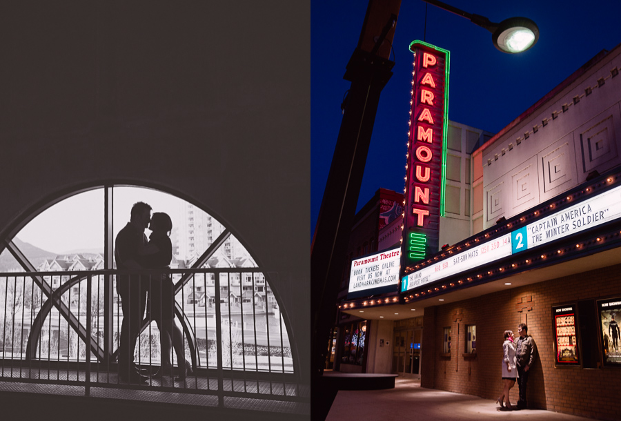 Downtown Engagement Session in Kelowna BC