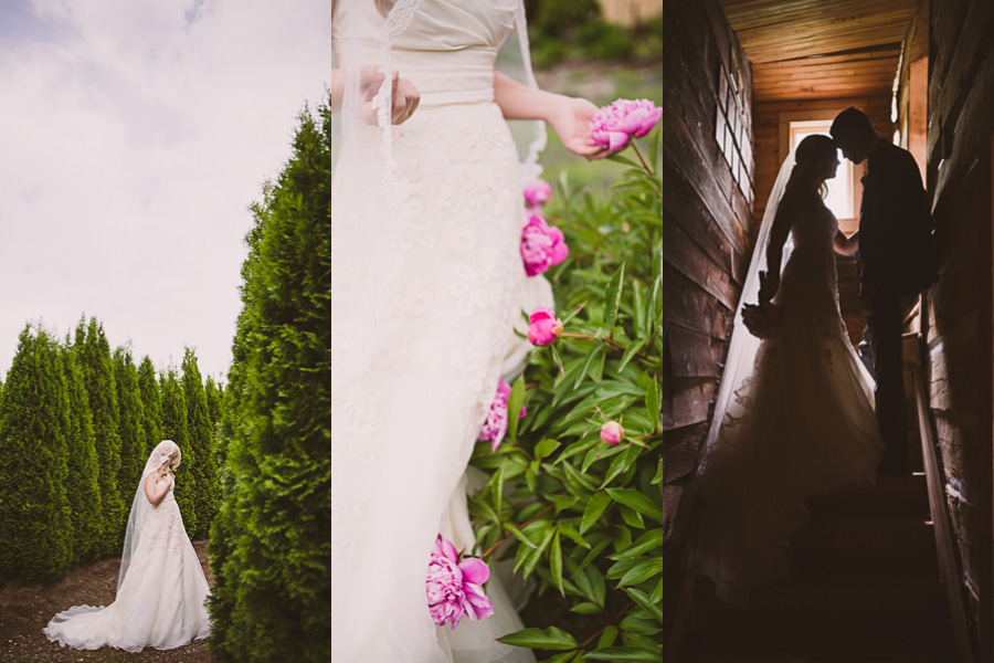 Vintage Vineyard Wedding. at Summerhill Winery in Kelowna BC