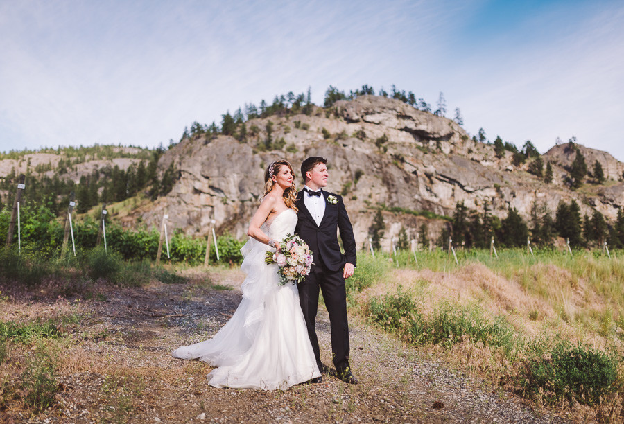 Elegant Painted Rock Estate Winery Wedding in Penticton BC